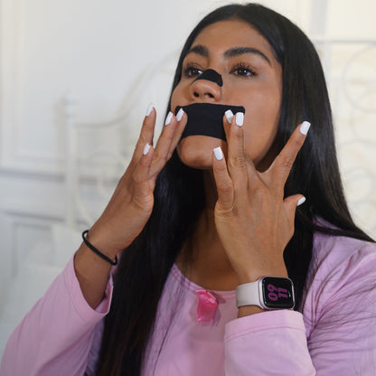 Complete Energy Kit — RECHARGE pillar — Sleep-More mouth tape applied for the nightly recovery protocol