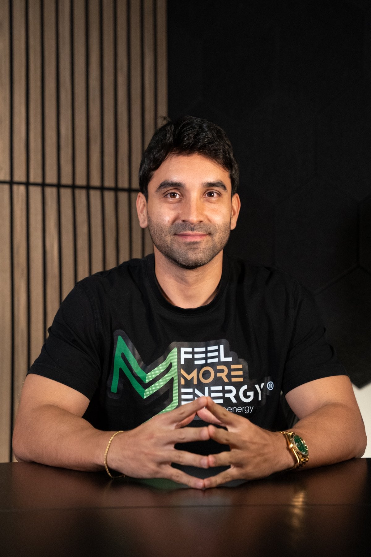 Andres Olaya, founder of Feel More Energy