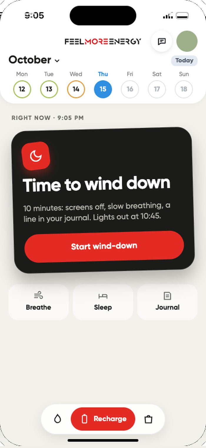 The one action for right now in the FME App
