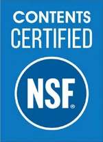 Sello NSF Contents Certified